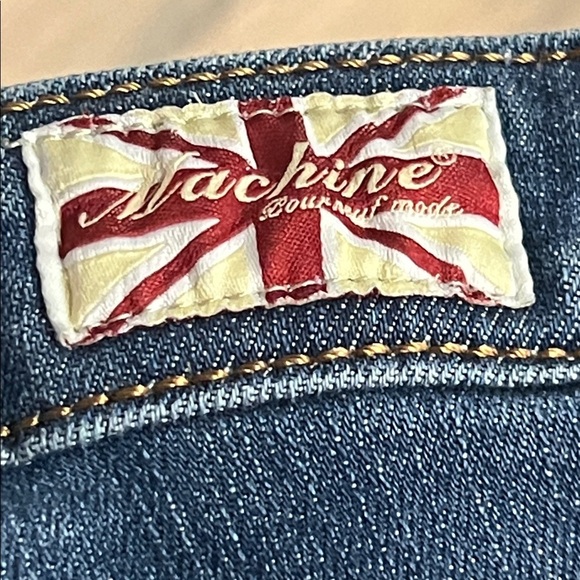 Boutique Jeans Nouvelle Mode Embroidered Boho Ankle Floral Patch Distressed - Picture 12 of 15